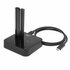 ACT AC1502 basisstation voor opslagstations USB 3.2 Gen 2 (3.1 Gen 2) Type-C Zwart_
