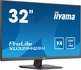 iiyama ProLite XU3294QSU-B1 computer monitor 80 cm (31.5") 2560 x 1440 Pixels Wide Quad HD LCD Zwart_