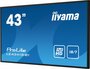 iiyama LE4341S-B1 beeldkrant Digitale signage flatscreen 108 cm (42.5") LCD 350 cd/m² Full HD Zwart 18/7_