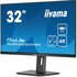 iiyama ProLite XUB3293UHSN-B5 computer monitor 80 cm (31.5") 3840 x 2160 Pixels 4K Ultra HD LCD Zwart_