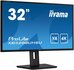 iiyama ProLite XB3288UHSU-B5 computer monitor 80 cm (31.5") 3840 x 2160 Pixels 4K Ultra HD LCD Zwart_