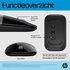 HP Z3700 Dual Wireless Mouse Zilver_