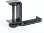 MMOBIEL Koptelefoon Houder voor onder Bureau – Koptelefoon Standaard – Verstelbare Headset Stand – Headset Hanger – Hoofdtelefoon Headset Houder Bureau – Universele Koptelefoon Haak - Zwart Aluminium_