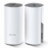 TP-LINK Deco E4 (2-pack) Dual-band (2.4 GHz / 5 GHz) Wi-Fi 5 (802.11ac) Wit, Grijs Intern_