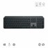 Logitech MX Keys S toetsenbord RF-draadloos + Bluetooth QWERTY US International Grafiet_