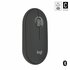 Logitech Pebble 2 M350s | Ambidextrous Draadloze Muis | RF-Draadloos + Bluetooth | 4000 DPI | Grafiet_