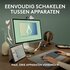 Logitech Pebble 2 M350s | Ambidextrous Draadloze Muis | RF-Draadloos + Bluetooth | 4000 DPI | Grafiet_