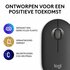 Logitech Pebble 2 M350s | Ambidextrous Draadloze Muis | RF-Draadloos + Bluetooth | 4000 DPI | Grafiet_