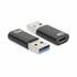 ACT AC7376 USB-A male naar USB-C female adapter_