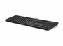 HP 125 Wired USB Keyboard QWERTY US International Zwart_