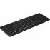 HP 125 Wired USB Keyboard QWERTY US International Zwart_