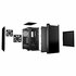 be quiet! PURE BASE 501 Black – Midi Tower PC Behuizing | Stijlvol & Stil | ATX-ondersteuning | 2x 140mm Ventilatoren_