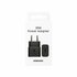 Originele Samsung 25W Adapter/Oplader Fast Charge USB-C - Zwart_