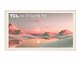 TCL NXTFRAME 55A300W Pro Wit QLED TV | 55'' Ultra HD 4K | Draadloze Soundbar en Subwoofer | Wi-Fi | Smart TV | Google TV | HDR10+ | 120Hz_