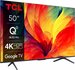 TCL 50QLED780 | 50'' Ultra HD 4K | QLED Smart TV | Wifi & Google TV | Quantum Dot Kleursaturatie | HDR10 | 60Hz_