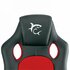 White Shark KING'S THRONE | Universele Gamestoel | Gestoffeerde Gevoerde Zitting | Zwart/Rood_