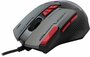 Baracuda MANTA RGB | Bekabelde Gaming Muis | Rechtshandig | USB-A | 12800 DPI | Grijs_