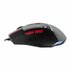 Baracuda MANTA RGB | Bekabelde Gaming Muis | Rechtshandig | USB-A | 12800 DPI | Grijs_