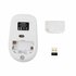 SBOX WM-837W | Draadloze Muis | Links- en Rechtshandig | RF | 1600 DPI | Wit_