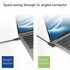 ACT AC7405 | USB 3.0 Kabel | USB-C (recht) naar USB-C (haaks) | 60W | 10Gbps | 0,5m | Zwart_