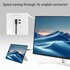 ACT AC7470 | USB 3.2 Gen 2 Kabel | USB-C (recht) naar USB-C (haaks boven/beneden) | 60W | 10Gbps | 0,5m | Zwart_