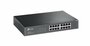 TP-Link TL-SF1016 | 16-poorts Fast Ethernet Switch (10/100 Mbps) | Unmanaged | 1U Rackmount | Zwart_