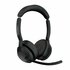 Jabra Evolve2 55 MS Stereo | Bluetooth & USB-A Headset | Met Oplaadhouder | Zwart | Voor Kantoor & Callcenter_