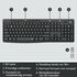 Logitech MK295 Silent Wireless Combo Keyboard Black AZERTY-BE_
