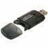 LogiLink Cardreader USB 2.0 Stick external for SD/MMC geheugenkaartlezer Zwart_