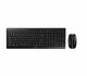 CHERRY Stream Desktop Recharge | Draadloos Toetsenbord en Muis (RF) | QWERTY (US-Engels) | Zwart_