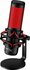 HyperX QuadCast | USB-microfoon | Rode verlichting | Voor pc en console | Zwart/Rood | Open Box_