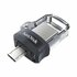 Hama 173385 USB flash drive 64 GB USB Type-A / Micro-USB Zwart, Transparant_