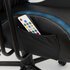 White Shark Indianapolis | Gamingstoel met RGB-verlichting | Belastbaar tot 120 kg_