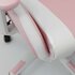 White Shark Roxy | Roze Gamingstoel met Verstelbare Rugleuning | Belastbaar tot 120 kg_