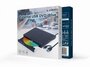 Gembird DVD-USB-031 | Externe DVD-Brander | 8x DVD | 24x CD | USB-C & USB 3.1 | Slimline | Zwart_