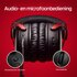 HyperX Cloud III | Bedrade Over-ear Gaming Headset | 3.5mm + USB-A + USB-C | Zwart/Rood_