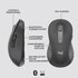 Logitech Signature M650 | Draadloze Muis | Linkshandig | RF + Bluetooth | 2000 DPI | Grafiet_