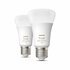 Philips Hue White and Color ambiance A60 - E27 slimme lamp - 1100 (2-pack)_