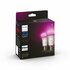 Philips Hue White and Color ambiance A60 - E27 slimme lamp - 1100 (2-pack)_