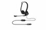 Logitech H960 | Bedrade On-ear Headset USB-A | Zwart_