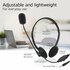 ACT AC9330 | On-Ear Headset met Microfoon | Zwart_