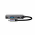 Nedis CCGB64230GY01 | Interface Hub USB 3.2 Gen 1 (3.1 Gen 1) | 1× USB-A + 1× USB-C + 1× HDMI | 5 Gbps | Grijs_
