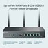 TP-Link Omada AX3000 Gigabit VPN | WiFi 6 Router | Gigabit Ethernet Dual-band (2.4 GHz / 5 GHz) | 2400 Mbit/s_