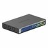 NETGEAR GS516UP | Unmanaged Switch | 16 Poorten | Gigabit Ethernet (10/100/1000 Mbps) | PoE | Grijs_