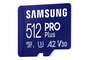 Samsung EVO Plus | MicroSDXC | 512GB | Class 10 | UHS-I U3 | Inclusief adapter_