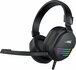 Baracuda PEARL RGB | On-Ear Gaming Headset 3,5mm en USB | Zwart_