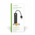 Nedis UHUBU2420BK | Interface Hub USB 2.0 (480 Mbit/s) | 4 poorten | Zwart_