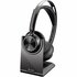 HP Poly Voyager Focus 2 UC Stereo | Bluetooth Headset (ANC) | USB-C (met USB-A Adapter) | Oplaadstandaard | Zwart_