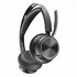 HP Poly Voyager Focus 2 UC Stereo | Bluetooth Headset (ANC) | USB-C (met USB-A Adapter) | Oplaadstandaard | Zwart_
