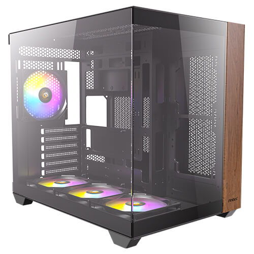 Antec CX800 Wood ARGB-B - TG-USB-C-Midi-ATX